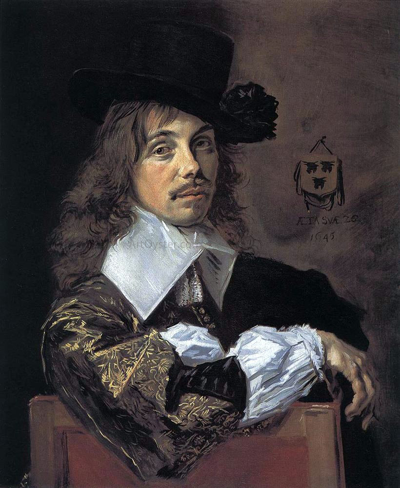 Frans Hals Willem Coenraetsz Coymans - Canvas Print