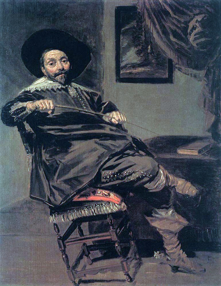 Frans Hals Willem van Heythuysen - Canvas Print