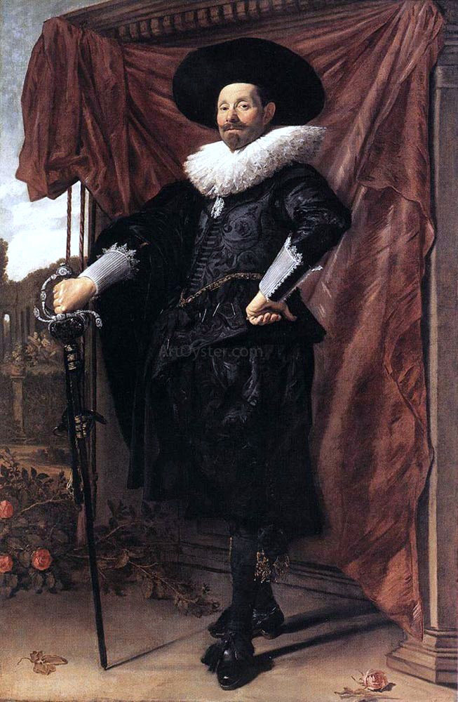 Frans Hals Willem van Heythuyzen - Canvas Print