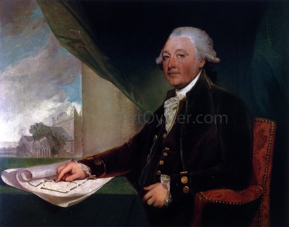 Gilbert Stuart William Barker - Canvas Print