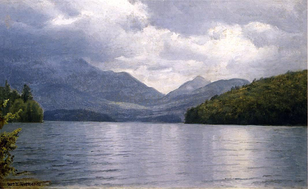 William Trost Richards Wilmington Notch, Lake Placid, New York - Canvas Print