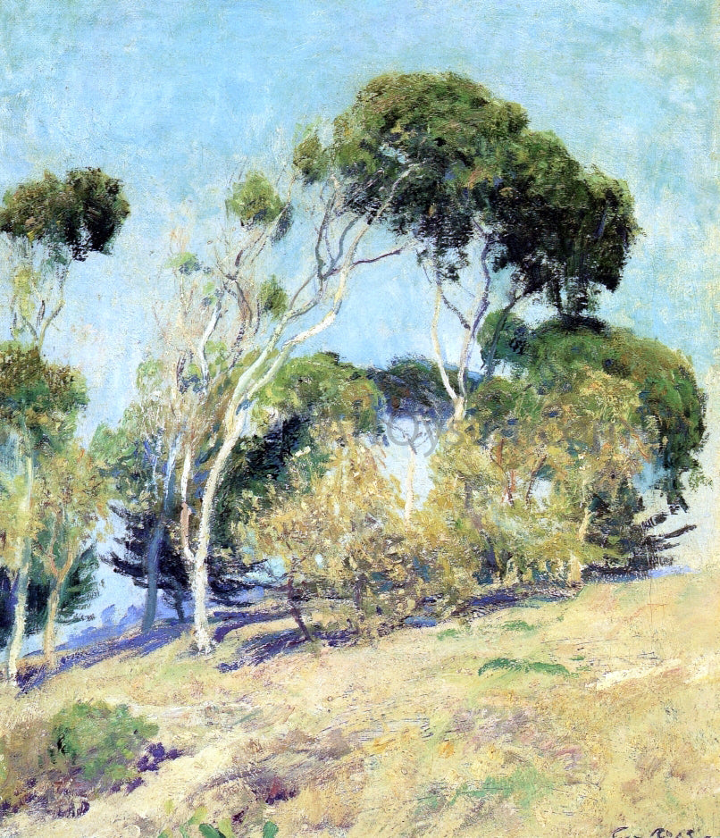 Guy Orlando Rose Windswept Trees, Laguna - Canvas Print