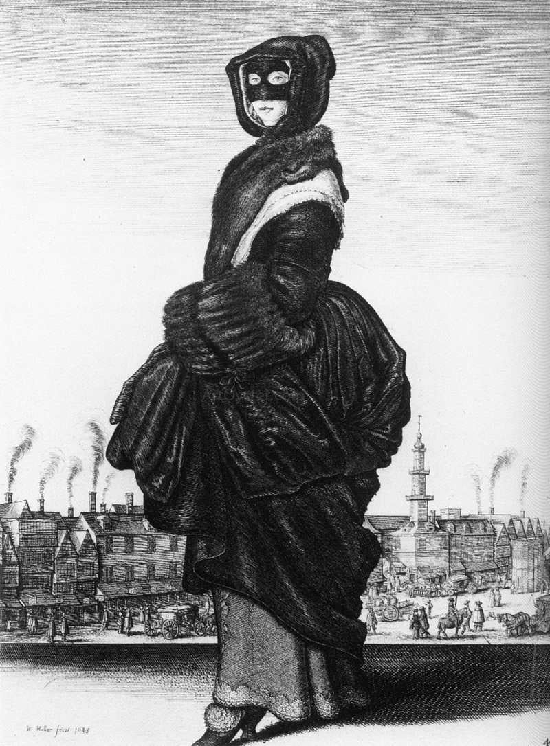 Wenceslaus Hollar A Winter - Canvas Print