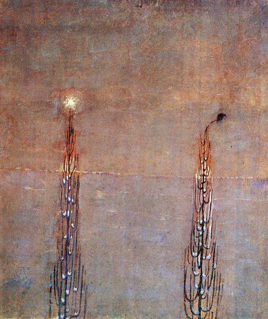 Mikalojus Ciurlionis Winter IV - Canvas Print