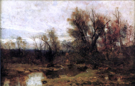 Hugh Bolton Jones Winter Landscape - Canvas Print