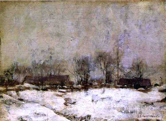 John Twachtman Winter Landscape, Cincinnati - Canvas Print