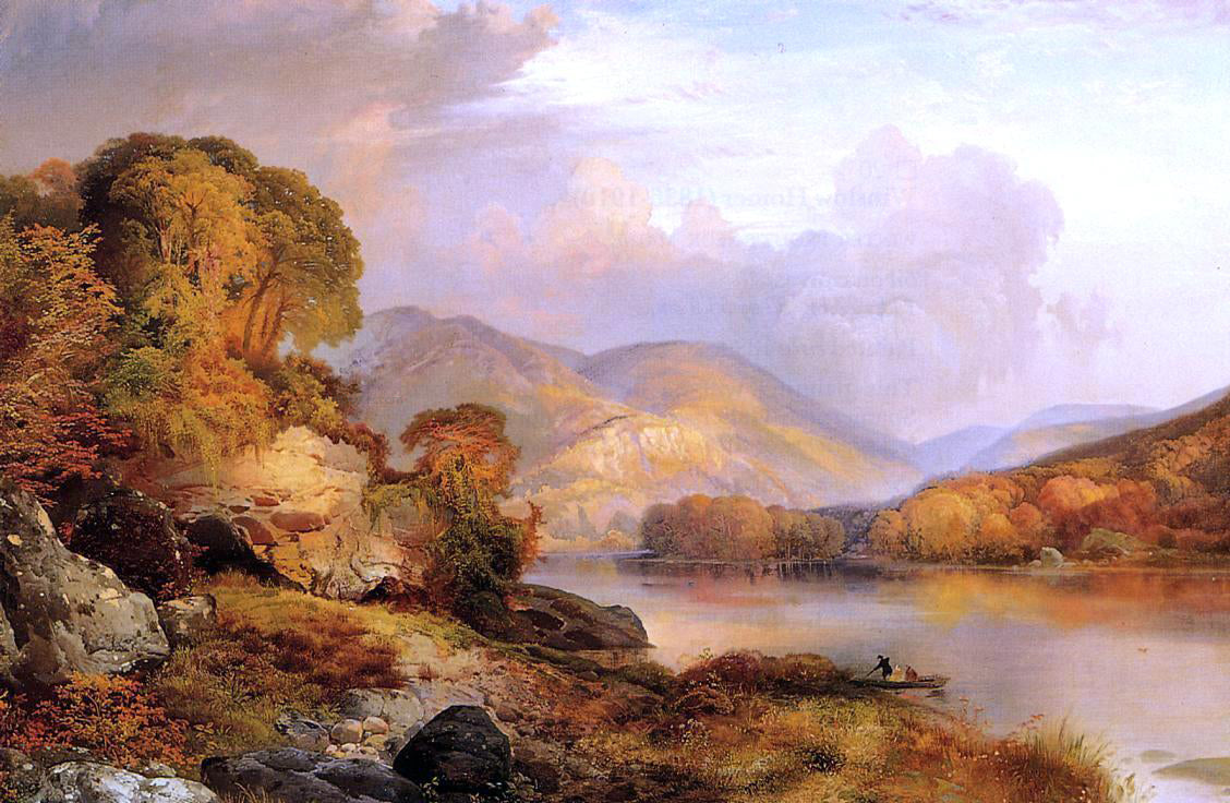 Edwin Lord Weeks Winter Landscape - Canvas Print