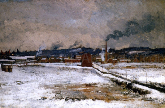 John Twachtman Winter, Mill Creek Valley, Cincinnati - Canvas Print