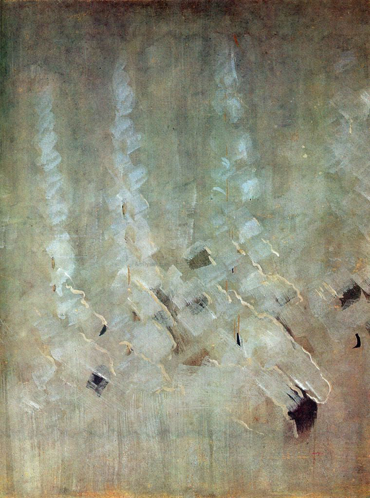 Mikalojus Ciurlionis Winter VII - Canvas Print