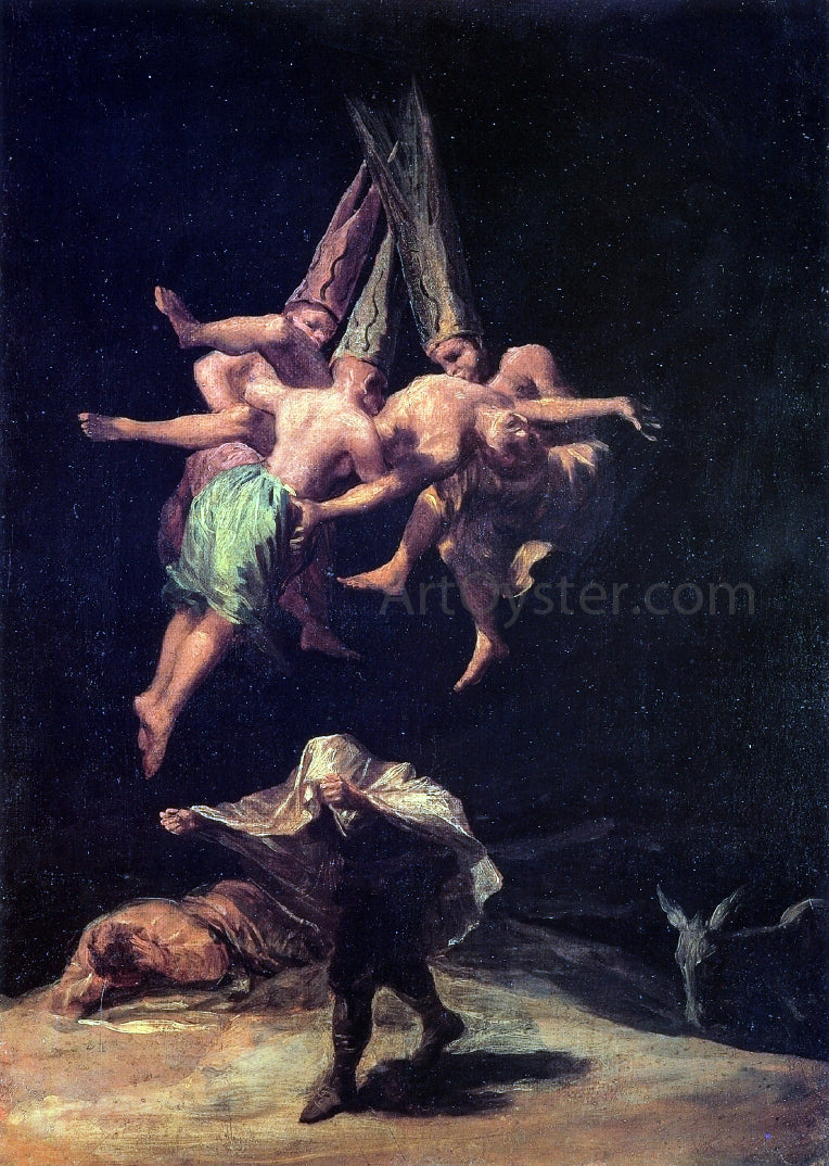 Francisco Jose de Goya Y Lucientes Witches in the Air - Canvas Print