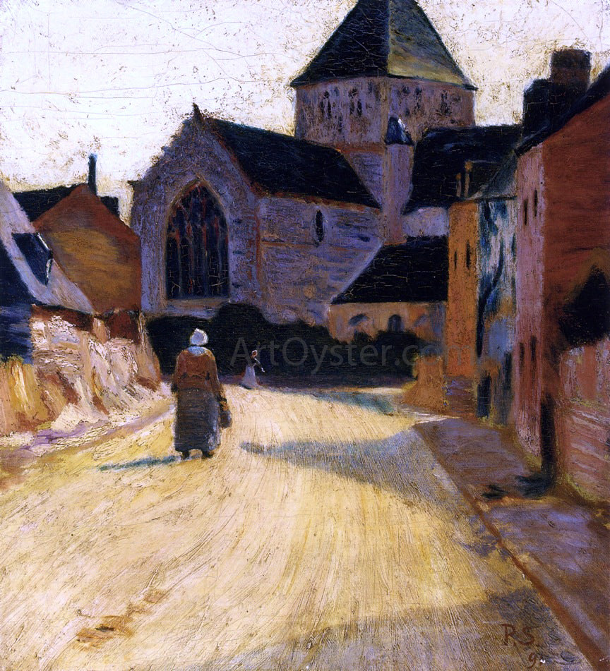 Paul Serusier Woman in a Street - Canvas Print
