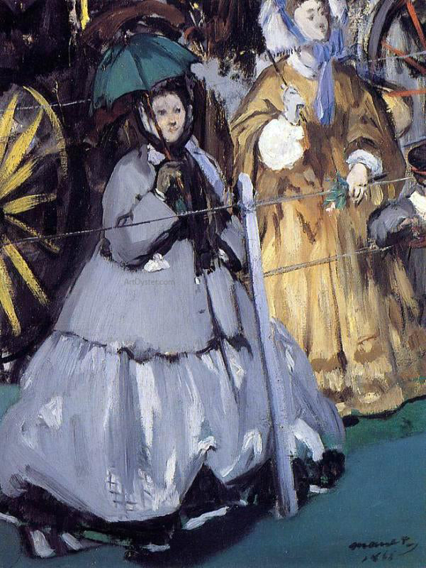 Edouard Manet Women at the Races - Canvas Print