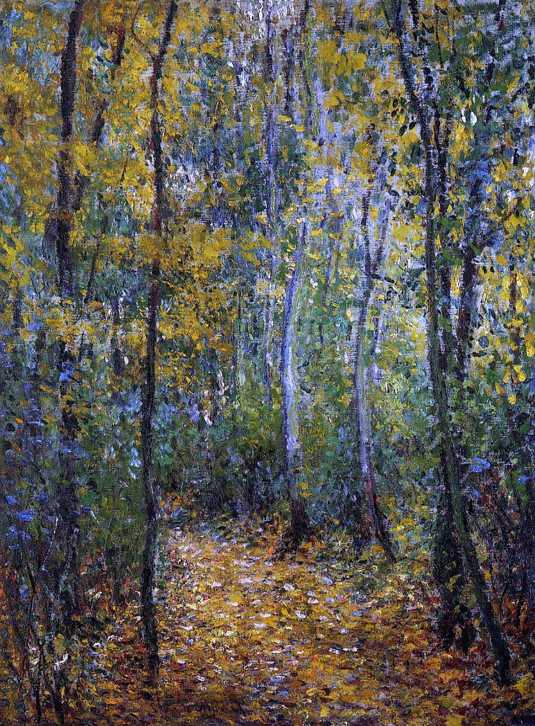 Claude Oscar Monet Wood Lane - Canvas Print
