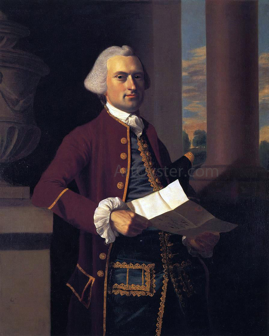 John Singleton Copley Woodbury Langdon - Canvas Print