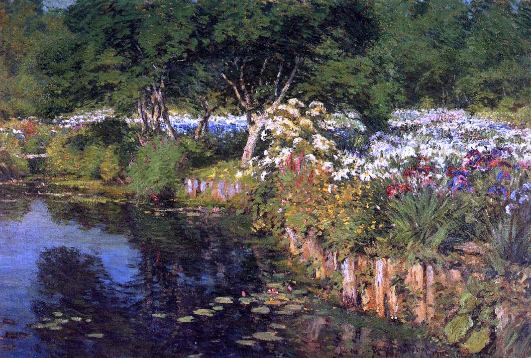 Gaines Ruger Donoho Woodhouse Water Garden - Canvas Print