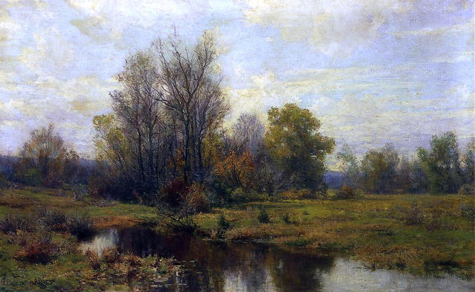 Hugh Bolton Jones Woodland Scene - Canvas Print