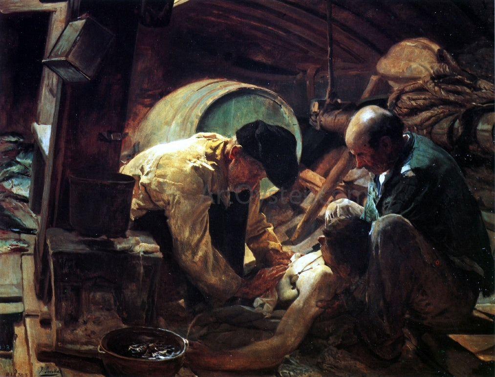 Joaquin Sorolla Y Bastida Yet They Say Fish is Expensive - Canvas Print