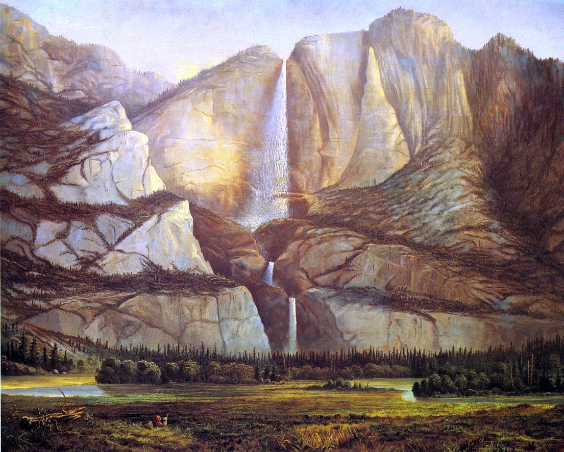 Frederick Butman Yosemite Falls - Canvas Print