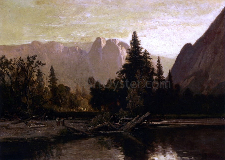 William Keith Yosemite Valley - Canvas Print