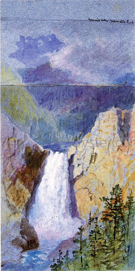 William Stanley Haseltine Yosemite Valley, Yellowstone Park - Canvas Print