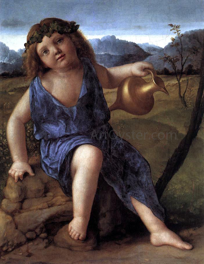 Giovanni Bellini Young Bacchus - Canvas Print