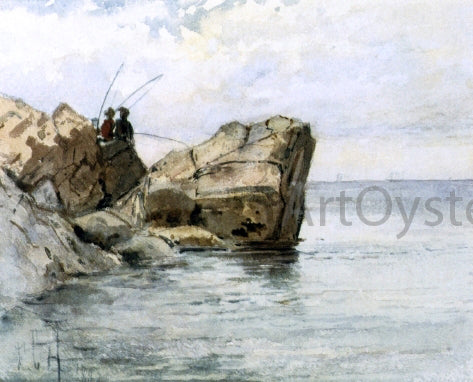 Frederick Childe Hassam Young Fishermen - Canvas Print