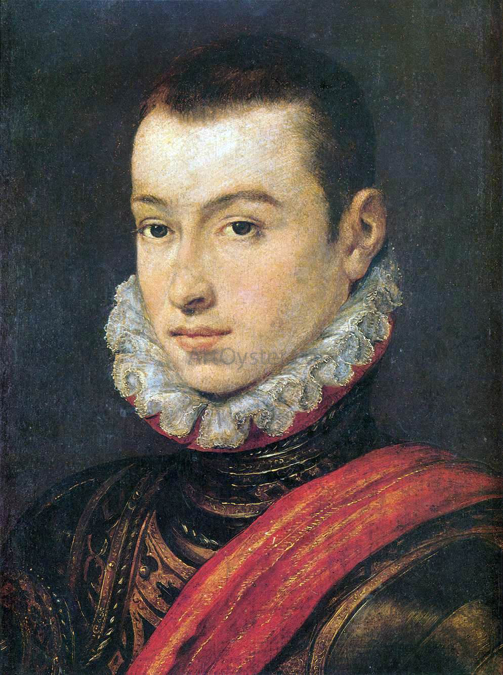 Unknown Portuguese Painters Young Nobleman - Canvas Print
