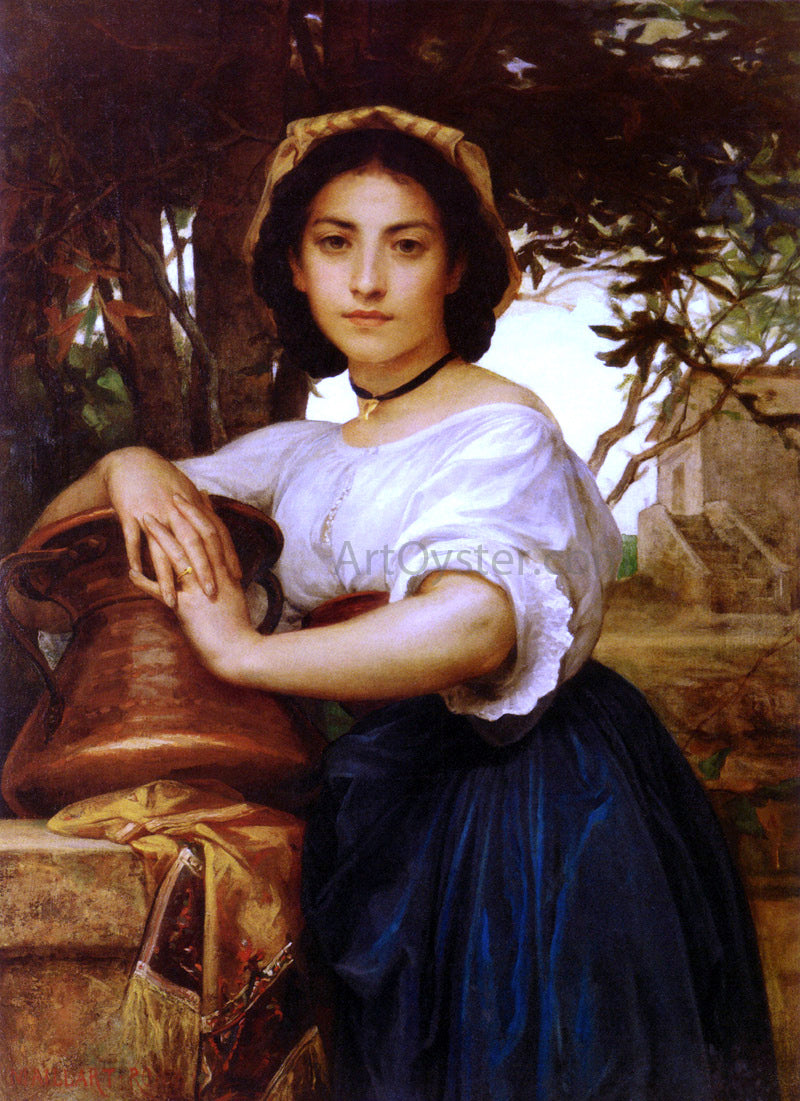 Diogene Napoleon Maillart Young Roman Water Carrier - Canvas Print