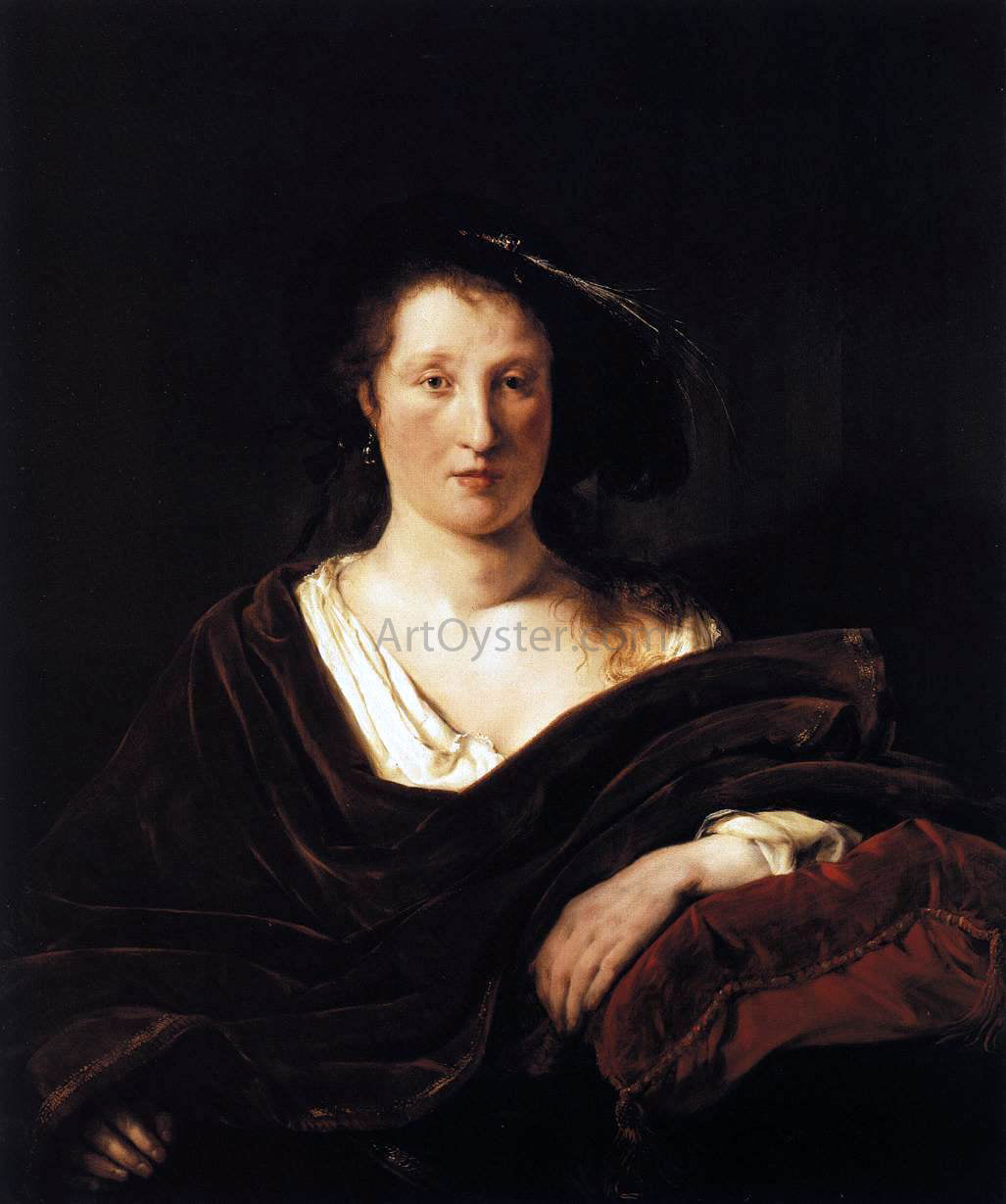 Salomon De Bray Young Woman in an Imaginary Costume - Canvas Print