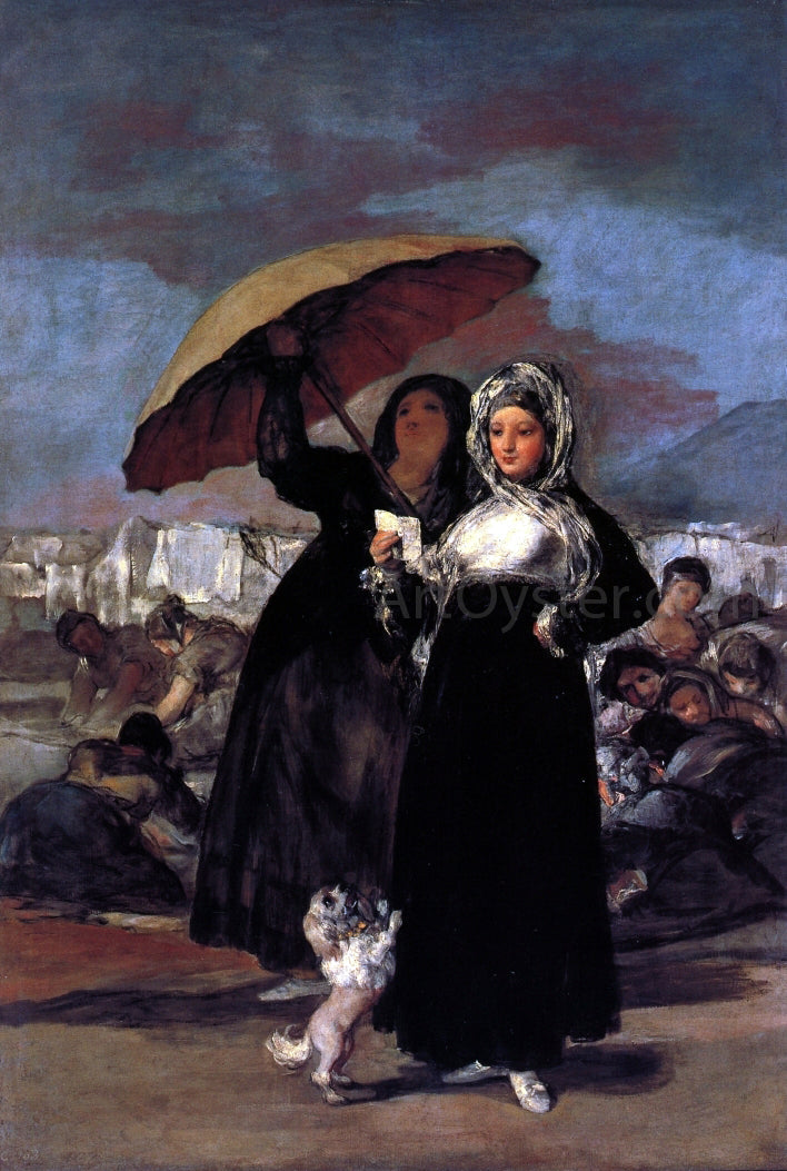 Francisco Jose de Goya Y Lucientes Young Woman with a Letter - Canvas Print