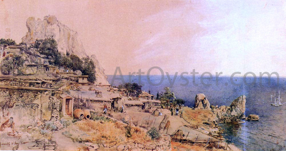Rudolf Von Alt Yursuff - Canvas Print