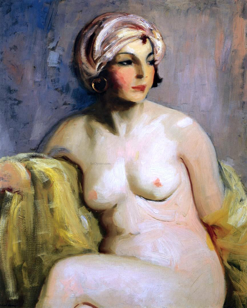 Robert Henri Zara Levy, Nude - Canvas Print