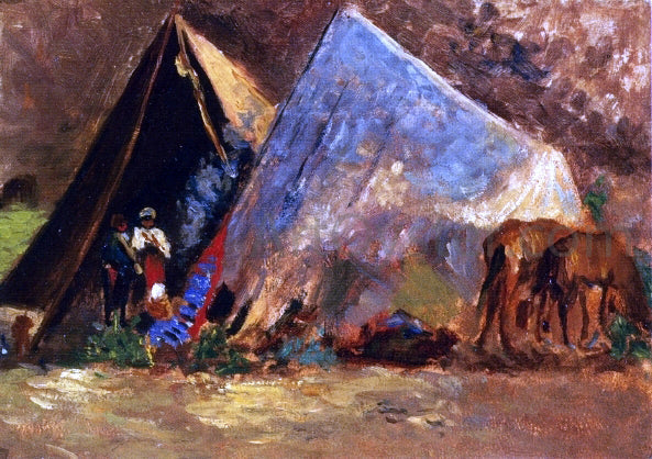 Alfonso Hollaender Zingari Encampment - Canvas Print