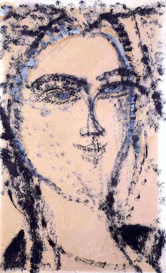  Amedeo Modigliani Woman's Head - Canvas Print