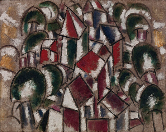 Fernand Leger Paysage No. 1 - Canvas Print