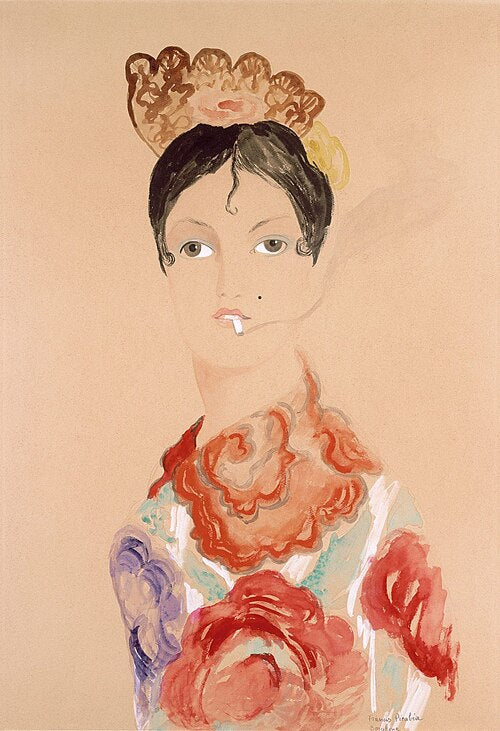 Francis Picabia Femme Espagnole - Canvas Print