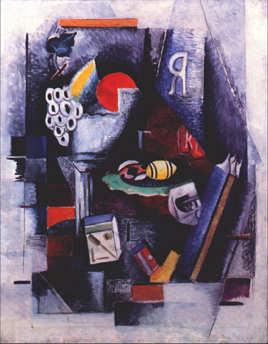 Aleksandra Ekster Still Life with Eggs - Canvas Print