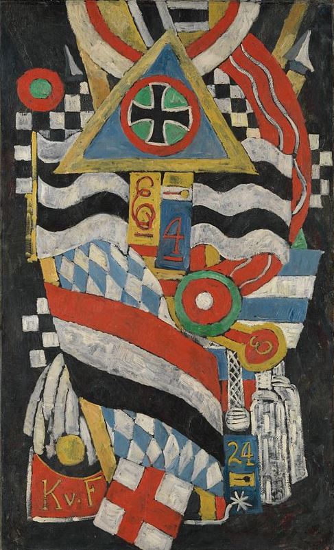 Marsden Hartley Portrait of a German Officer - Canvas Print