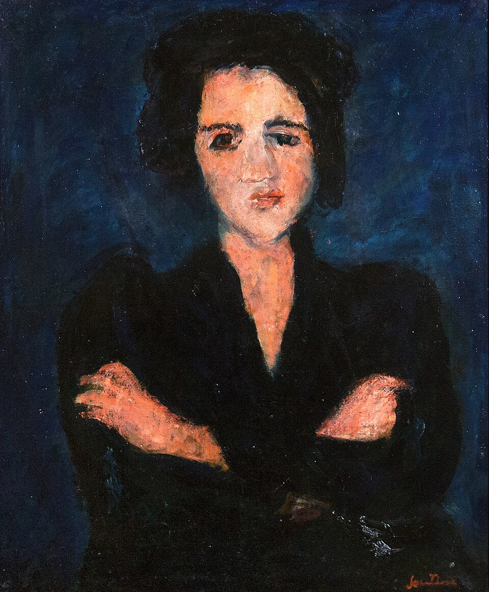 Chaim Soutine Eva - Canvas Print