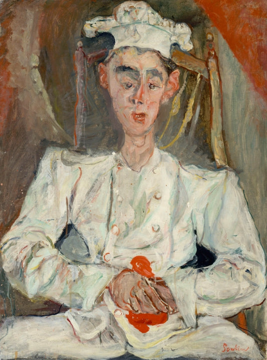 Chaim Soutine The Little Pastry Chef - Canvas Print