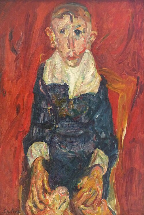 Chaim Soutine The Idiot - Canvas Print