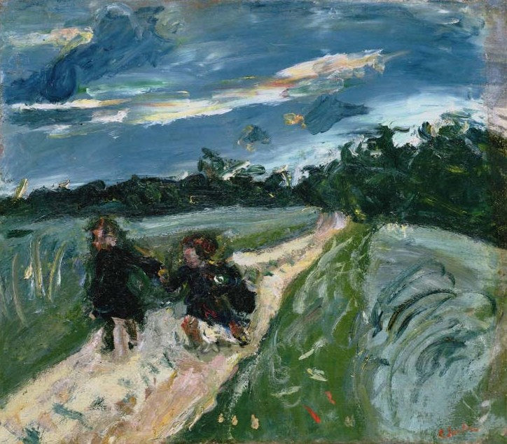 Chaim Soutine Return From School After the Storm - Canvas Print