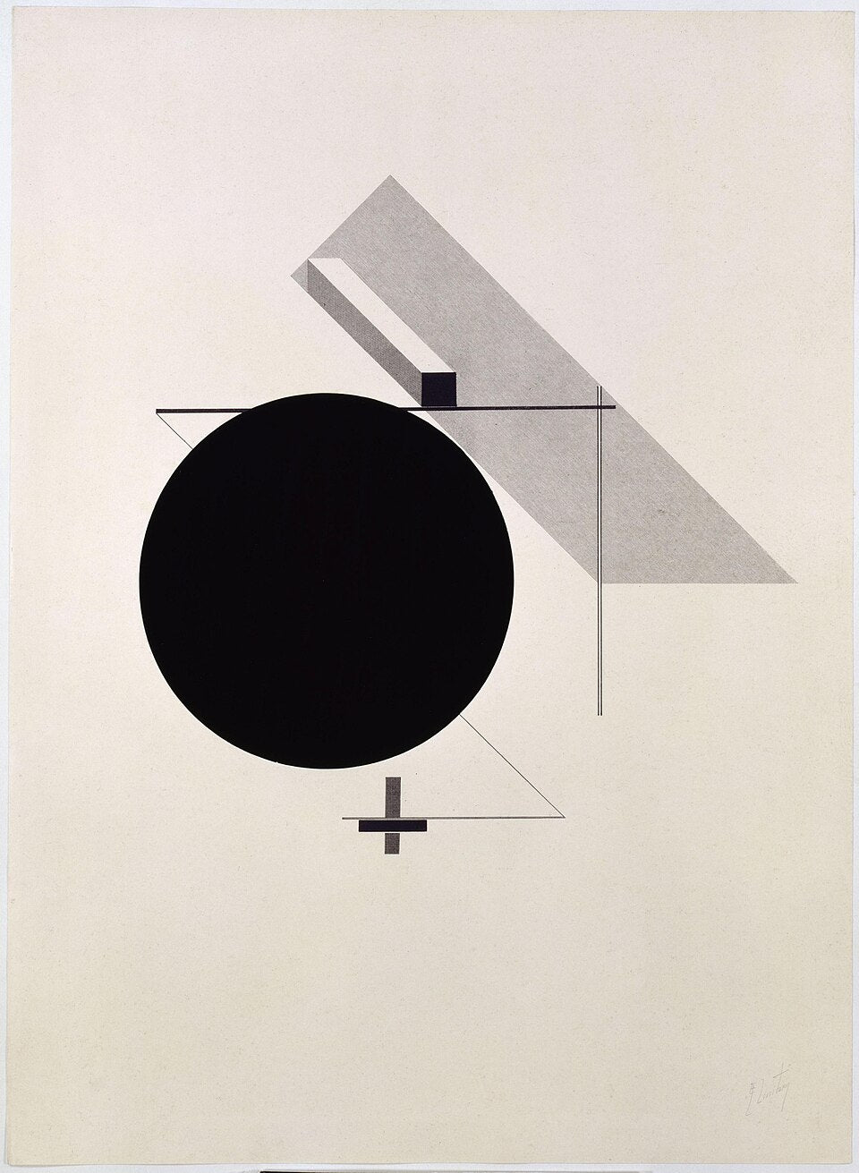 El Lissitzky Proun - Canvas Print