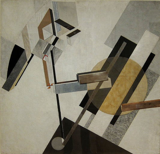 El Lissitzky Proun 19D - Canvas Print