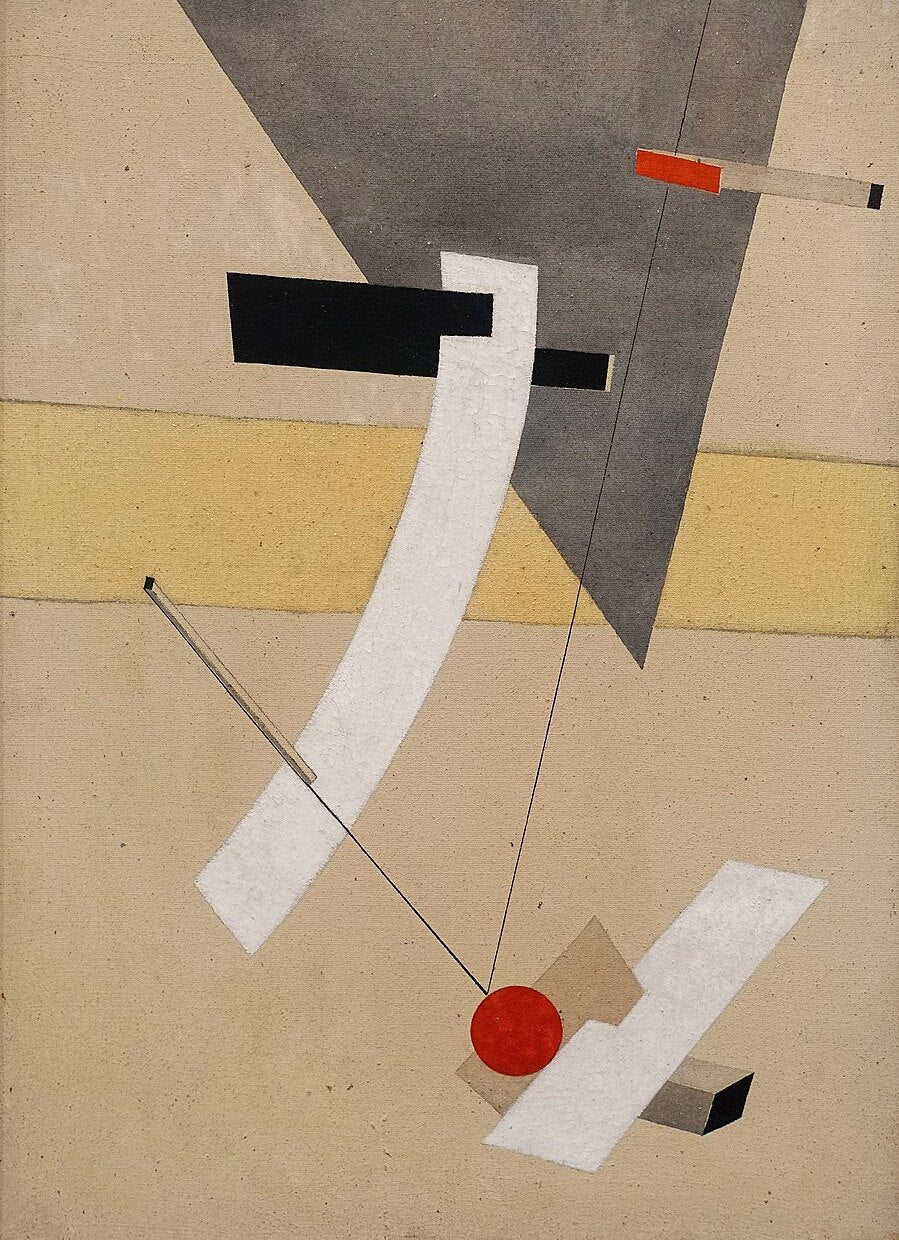El Lissitzky Proun 12E - Canvas Print