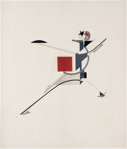 El Lissitzky New Man - Canvas Print