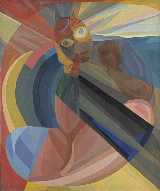 Otto Freundlich The Mother - Canvas Print