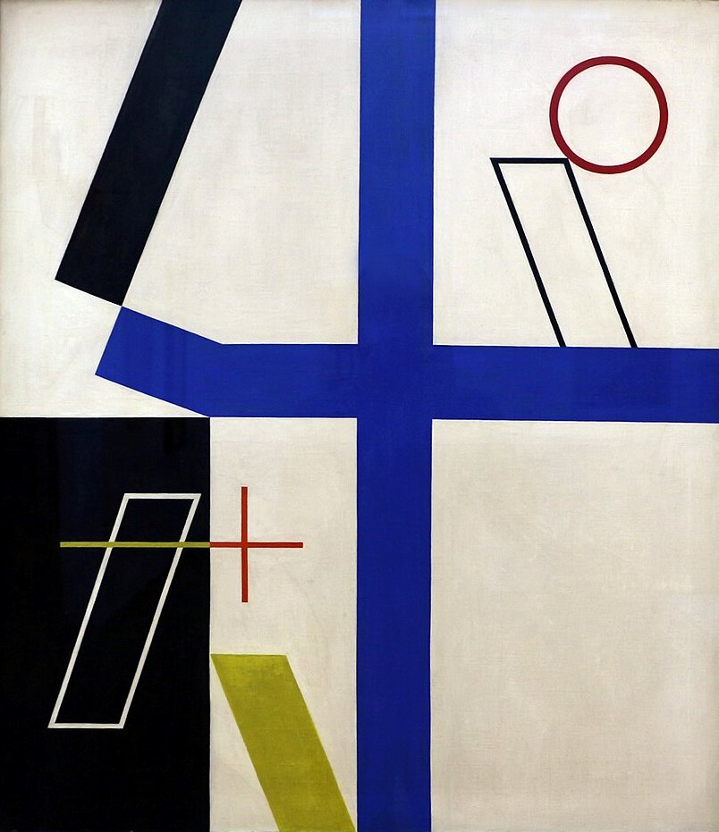 Sophie Taeuber-Arp Quatre Espaces a Croix Brisee - Canvas Print