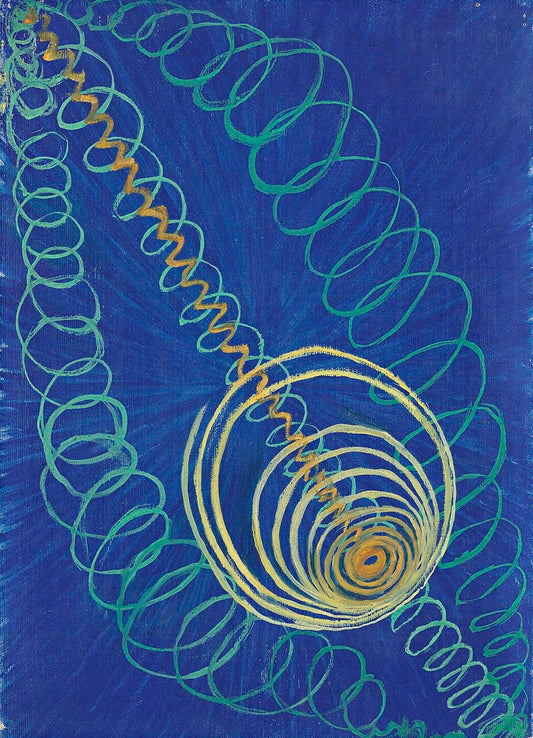 Hilma af Klint Primordial Chaos, No. 16 - Canvas Print
