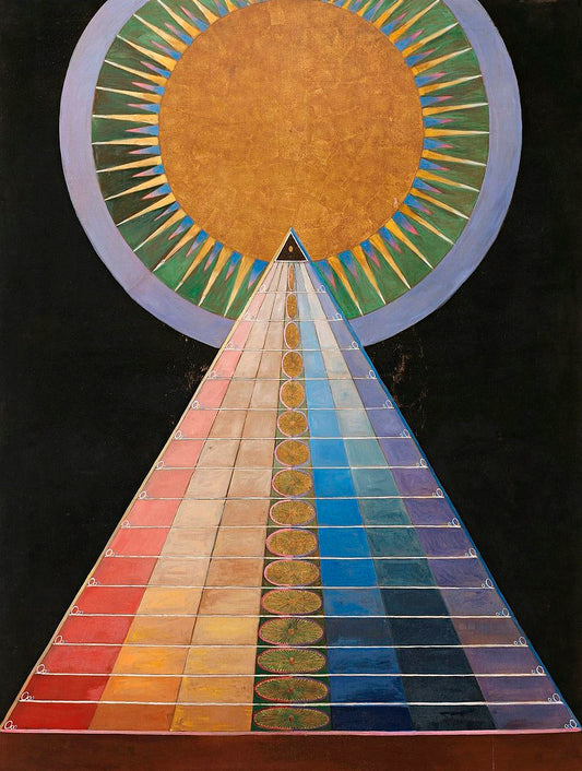 Hilma af Klint Group X, No. 1, Altarpiece - Canvas Print